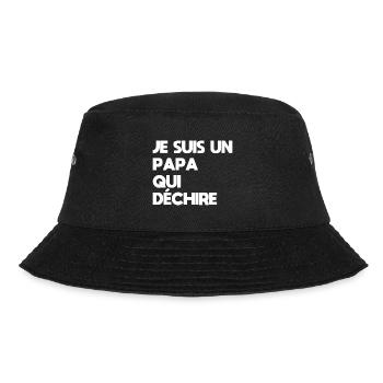 Je suis un Papa qui déchire - Bob - noir - Devant - Lela (165cm)