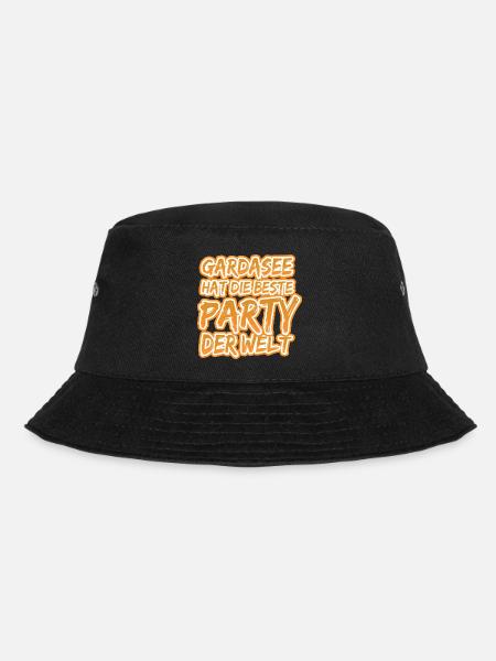 Lake Garda as Lake Garda - Bucket Hat - black