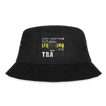 Modelleisenbahn Hobby Spielzeug Gleise - Bucket Hat - Schwarz - Vorne - Lela (165cm)