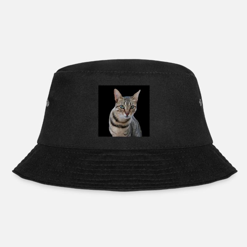 Katze Katzen - Bucket Hat - Schwarz