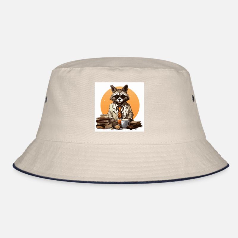The Caffeine Scholar Bucket Hat