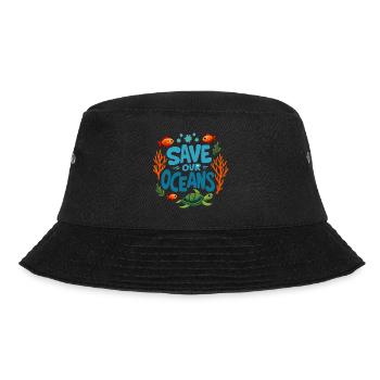 Safeguarding our oceans - Bucket Hat - black - Front - Lela (165cm)
