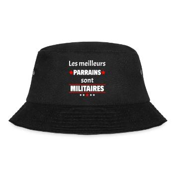 Les meilleurs parrains sont militaires, noël - Bob - noir - Devant - Lela (165cm)