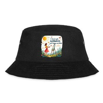 Oil Painting In Nature For Painters And Artists - Bucket Hat - black - Front - Lela (165cm)