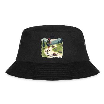 Randonnée en montagne Chemise drôle pour les randonneurs - Bob - noir - Devant - Lela (165cm)