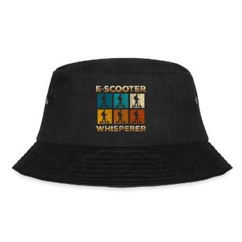Rollerfahrer Zukunft Umwelt Speed - Bucket Hat - Schwarz - Vorne - Lela (165cm)