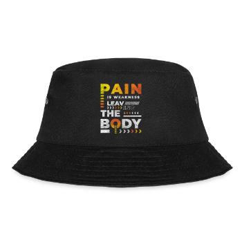 Crosstrainer Laufen - Bucket Hat - Schwarz - Vorne - Lela (165cm)