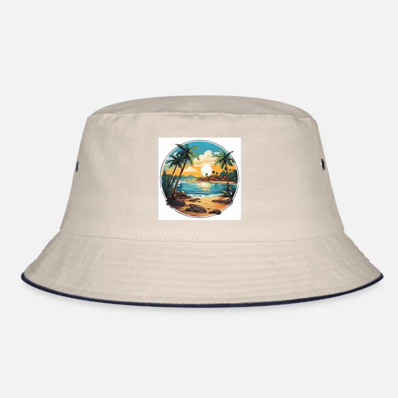 Tropisches Paradies Bucket Hat