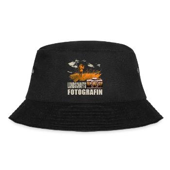 Landschafts Fotografin - Bucket Hat - Schwarz - Vorne - Lela (165cm)
