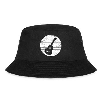 Ukulele Drawing - Bucket Hat - black - Front - Lela (165cm)