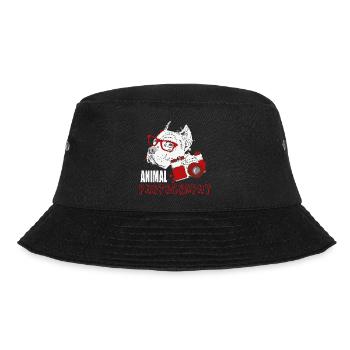 Animal Photography - Bucket Hat - Schwarz - Vorne - Lela (165cm)
