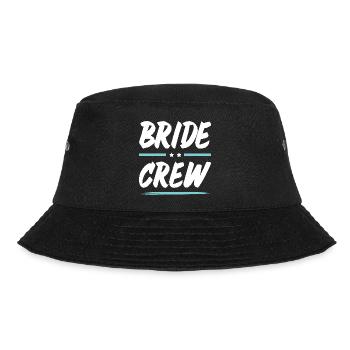 Bride Crew - Bucket Hat - black - Front - Lela (165cm)