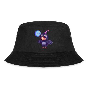 Harpy Bird Birthday Baby - Bucket Hat - black - Front - Lela (165cm)