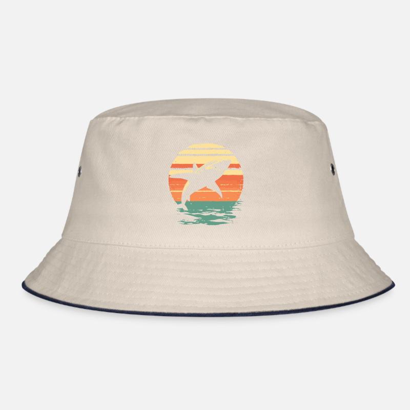 Silhouette de requin Vintage Bob