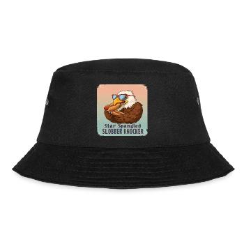 Star Spangled Slobber Knocker - Bucket Hat - Schwarz - Vorne - Lela (165cm)