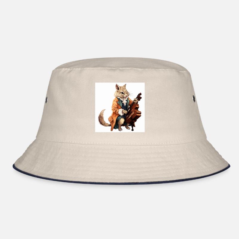 The Musical Squirrel Virtuoso Bucket Hat