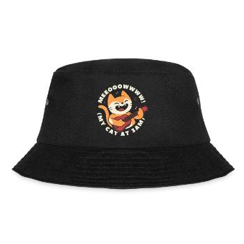My Cat At 3AM - Bucket Hat - black - Front - Lela (165cm)