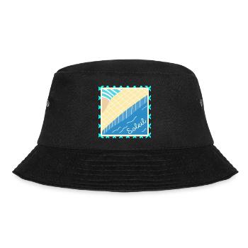 SWIMMING POOL SUMMER VACATION SUN - Bucket Hat - black - Front - Lela (165cm)
