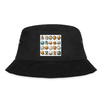 The Geeks Abode - Bucket Hat - black - Front - Lela (165cm)