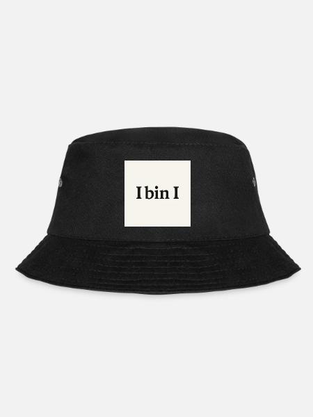 Humorous I Am I Statement Design - Bucket Hat - black