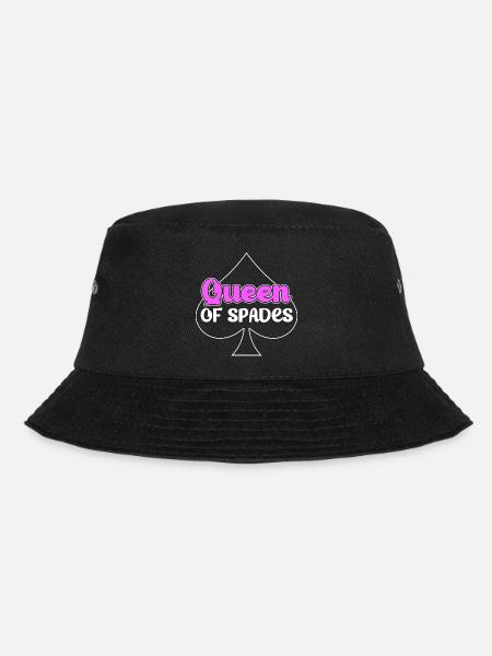 Pik Pikass Spielkarte Kartenspiel - Bucket Hat - Schwarz