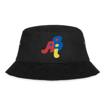 Abi - Abitur - Geschenk - Bucket Hat - Schwarz - Vorne - Lela (165cm)