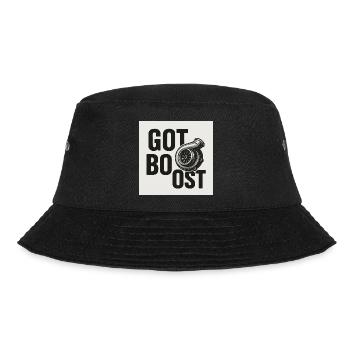 Motorsport Turbo Lettering Design - Bucket Hat - black - Front - Lela (165cm)