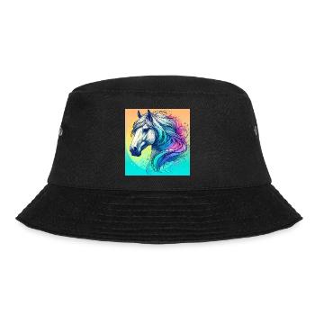 horse - Bucket Hat - black - Front - Lela (165cm)