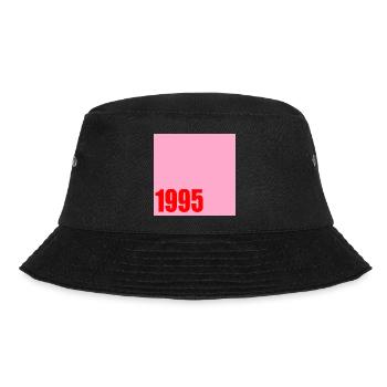 Geburtstag 1995 - Bucket Hat - Schwarz - Vorne - Lela (165cm)