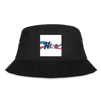 Nice Souvenir to Nice - Bucket Hat - black - Front - Lela (165cm)