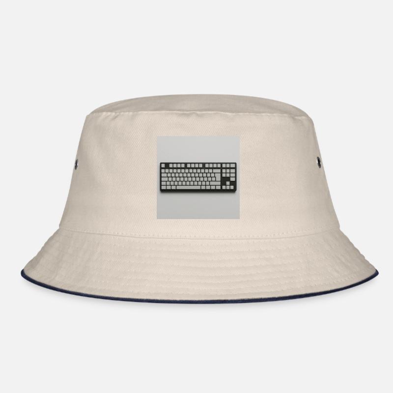 Minimalist Keyboard Bucket Hat