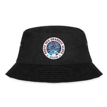 Route des Grandes Alpes | V2 | 2026 - Bucket Hat - Schwarz - Vorne - Lela (165cm)