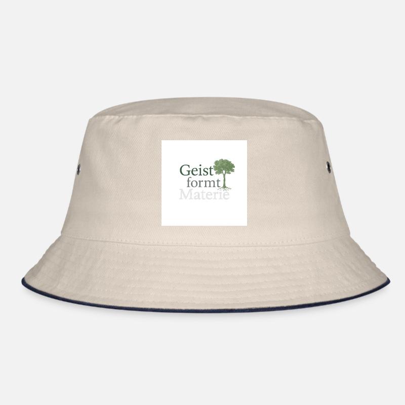 Geist formt Materie Baum Bucket Hat