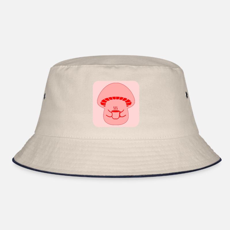 KAFFEE BECHER PILZE Bucket Hat
