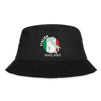 Mailand - Bucket Hat - Schwarz - Vorne - Lela (165cm)