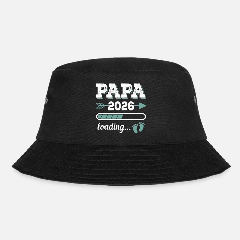 Papa 2026 Loading Idée cadeau futur papa - Bob - noir