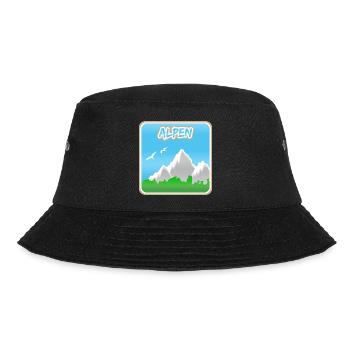 Bergsteigen Alpen - Bucket Hat - Schwarz - Vorne - Lela (165cm)