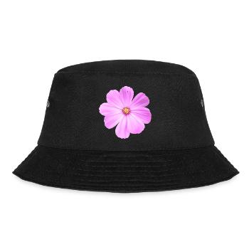 Blume - Bucket Hat - Schwarz - Vorne - Lela (165cm)