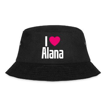 J’aime Alana Pink Heart J’aime Alana - Bob - noir - Devant - Lela (165cm)