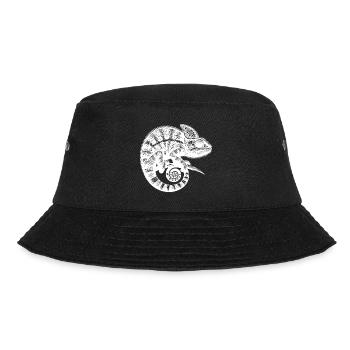 Tropenfreund mit Stil - Bucket Hat - Schwarz - Vorne - Lela (165cm)