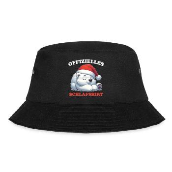 Chemise de nuit officielle Ours polaire de Noël - Bob - noir - Devant - Lela (165cm)