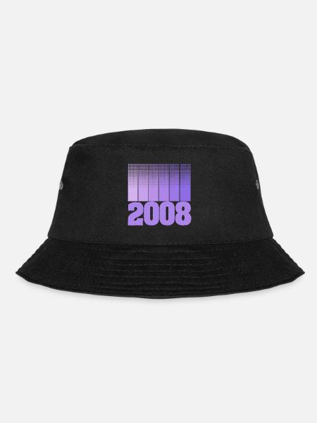 Geboren 2008 - Bucket Hat - Schwarz