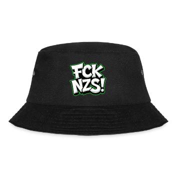 FCK NZS Statement against Racism - Bucket Hat - black - Front - Lela (165cm)