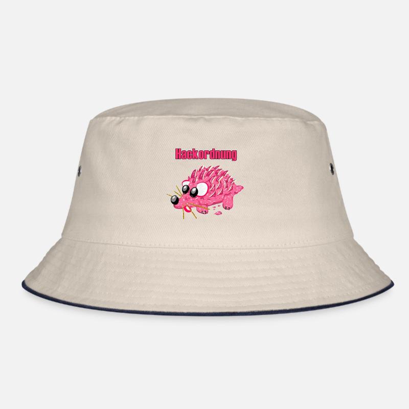 Mettigel Cartoon – Funny pecking order Bucket Hat
