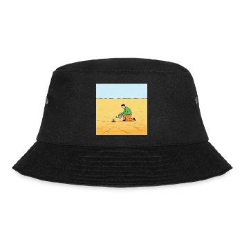 Samen der Hoffnung in der Wüste - Bucket Hat - Schwarz - Vorne - Lela (165cm)