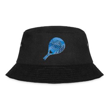 PADEL Racket Shirt, Hoodie, Cup, Cap - Bucket Hat - black - Front - Lela (165cm)
