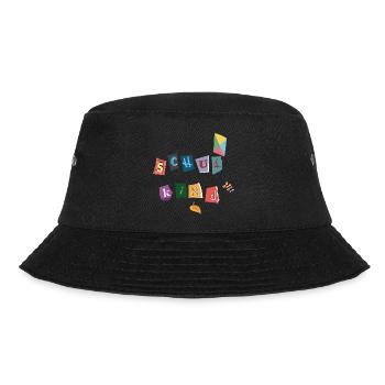 Schulkind  - Bucket Hat - Schwarz - Vorne - Lela (165cm)