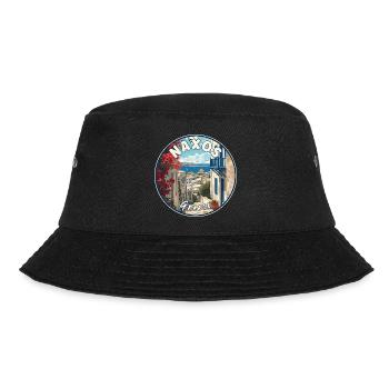 Discover Mediterranean Paradise Naxos In Greece - Bucket Hat - black - Front - Lela (165cm)