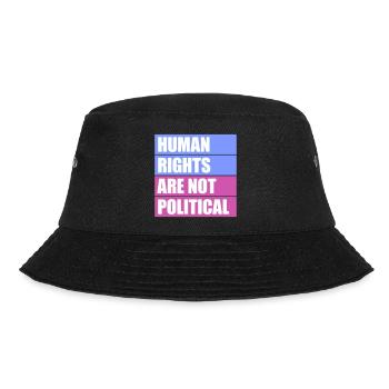 Les droits de l’homme ne sont pas politiques Logo Menschenrechte - Bob - noir - Devant - Lela (165cm)
