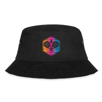 Padel Sport Vintage - Bucket Hat - black - Front - Lela (165cm)